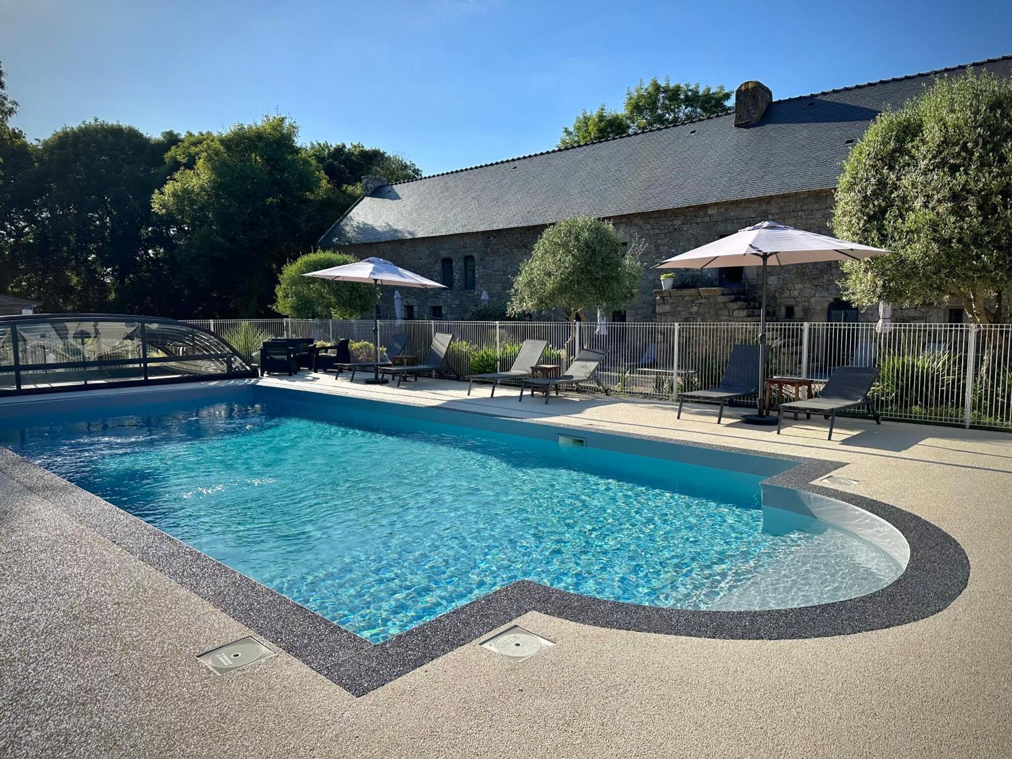 Le Domaine Du Ganquis Hotell Belz Exteriör bild